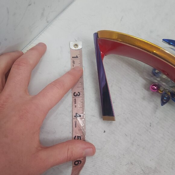 Christian Louboutin Marvel Imperious Rex Gold Jewel Sandal - Picture 14 of 14